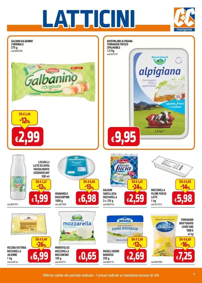 Promozioni, offerte per il tuo business da 24 marzo a 6 aprile di 2025 - Pagina del volantino 7