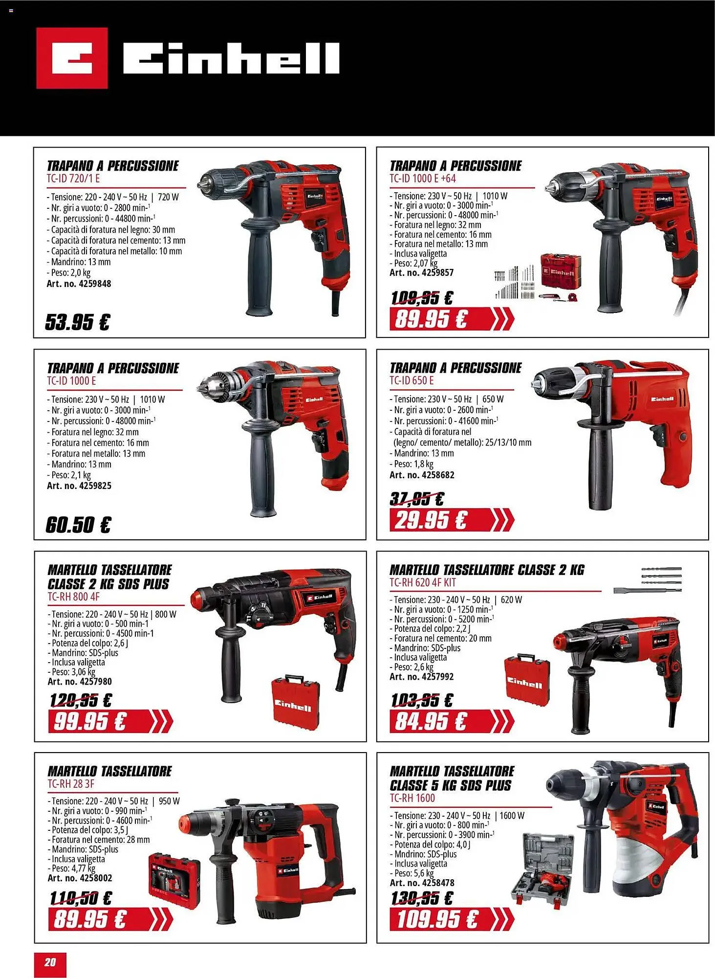 Volantino Einhell da 2 febbraio a 31 maggio di 2026 - Pagina del volantino 20