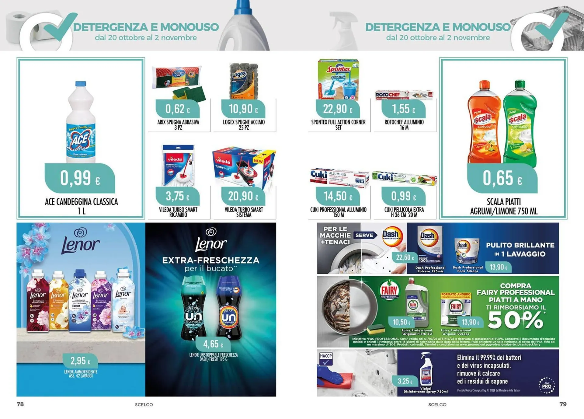 Volantino Scelgo da 20 ottobre a 2 novembre di 2025 - Pagina del volantino 40