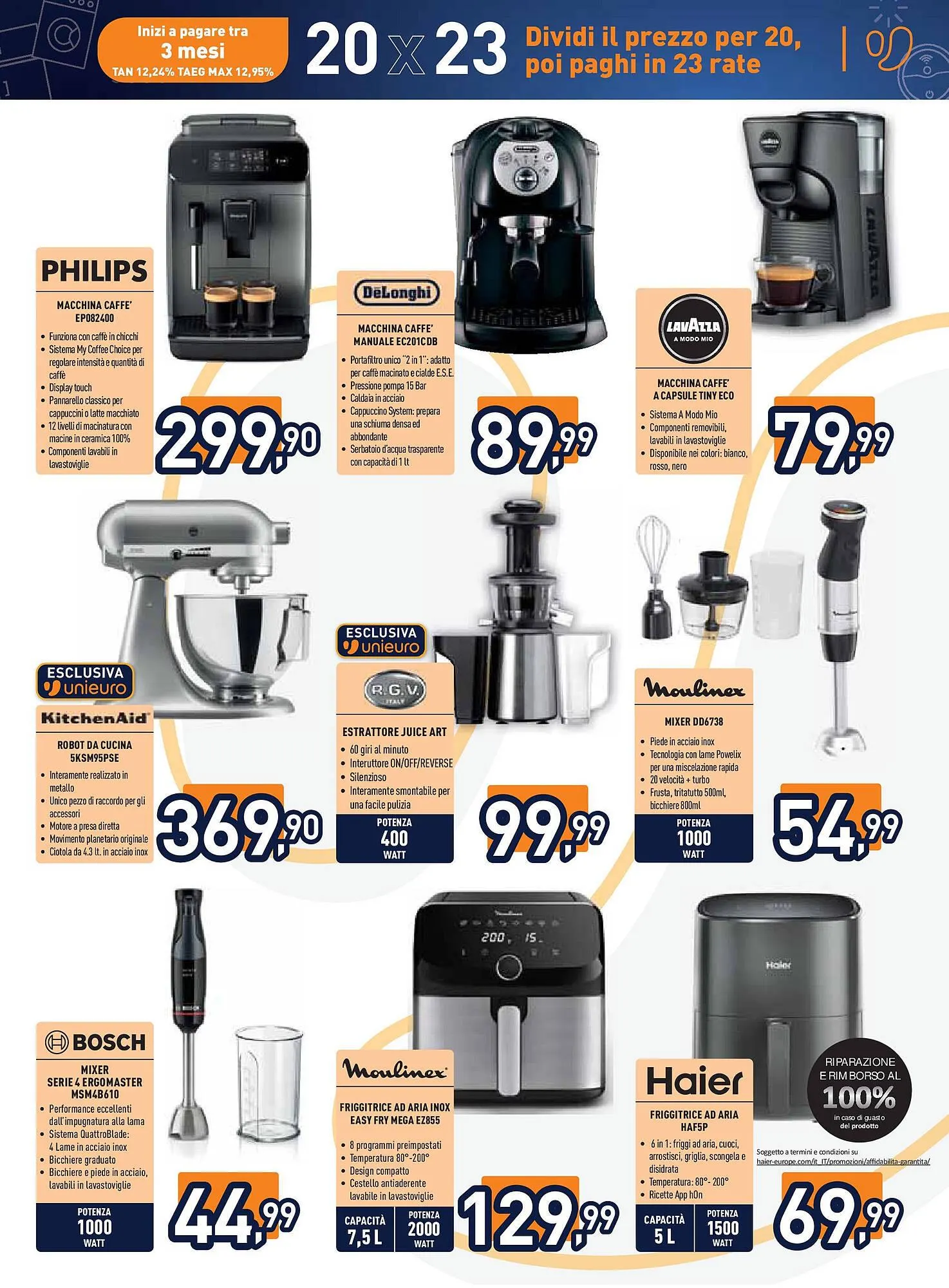 Volantino Unieuro da 17 aprile a 1 maggio di 2025 - Pagina del volantino 23