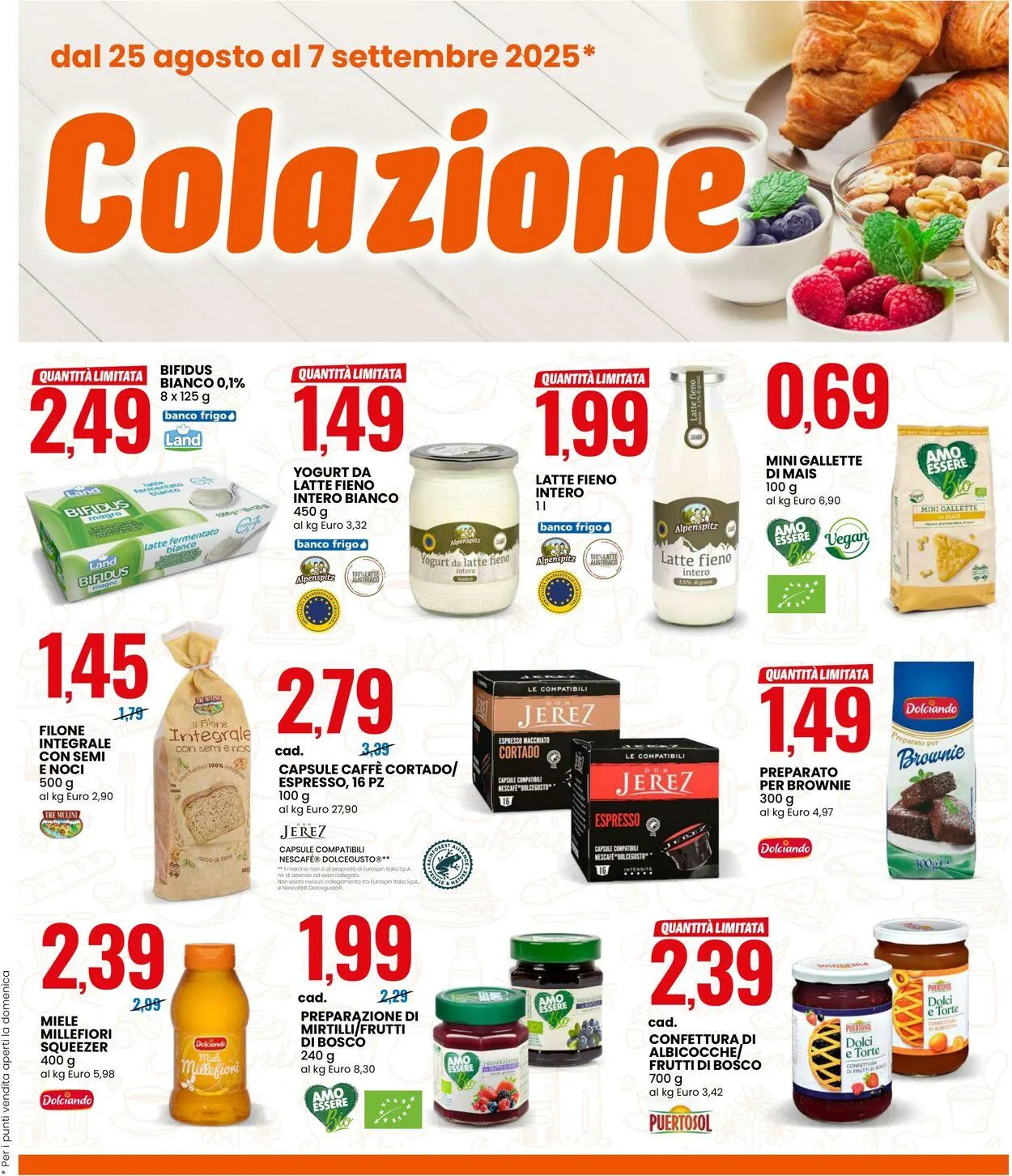 EURO Spin Volantino attuale da 25 agosto a 7 settembre di 2025 - Pagina del volantino 3