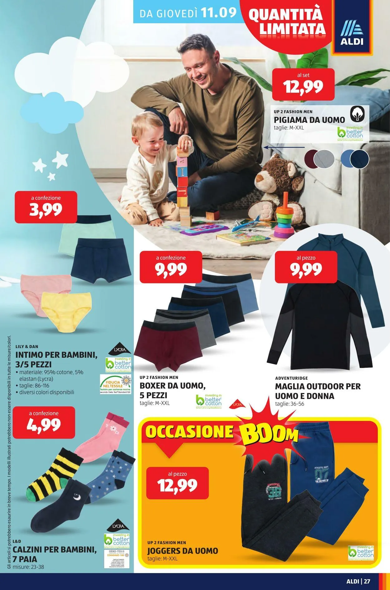Aldi Volantino attuale da 8 settembre a 14 settembre di 2025 - Pagina del volantino 27