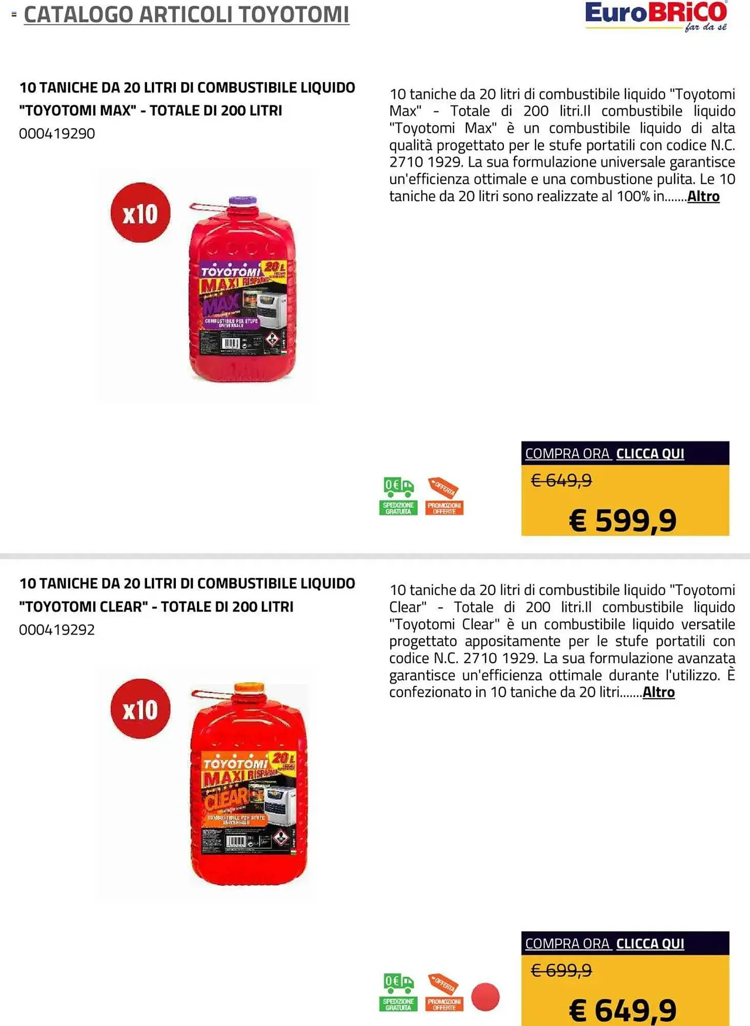 Volantino Eurobrico da 23 luglio a 31 dicembre di 2025 - Pagina del volantino 19