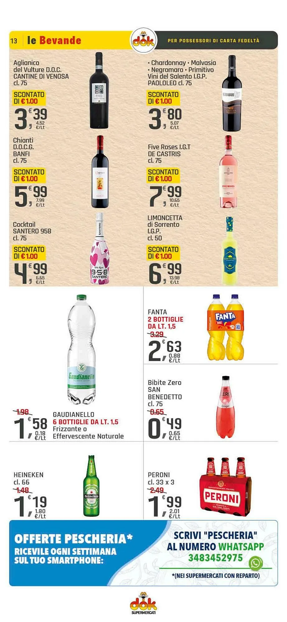 Volantino Supermercati Dok da 13 febbraio a 22 febbraio di 2025 - Pagina del volantino 13
