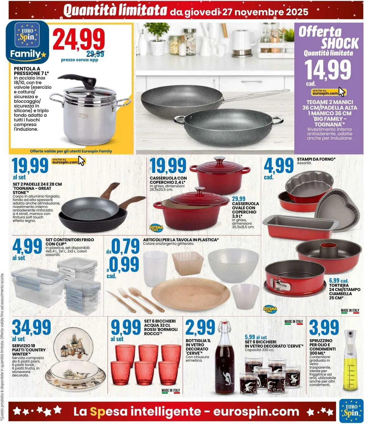 EURO Spin Volantino attuale da 27 novembre a 10 dicembre di 2025 - Pagina del volantino 17