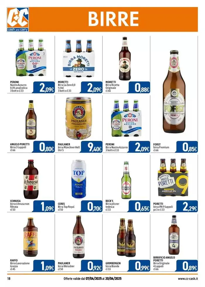 AFFARI SPECIALI da 8 aprile a 20 aprile di 2025 - Pagina del volantino 18