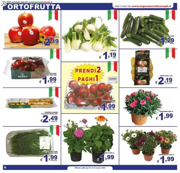 Offerte grandiose da 21 marzo a 31 marzo di 2025 - Pagina del volantino 6