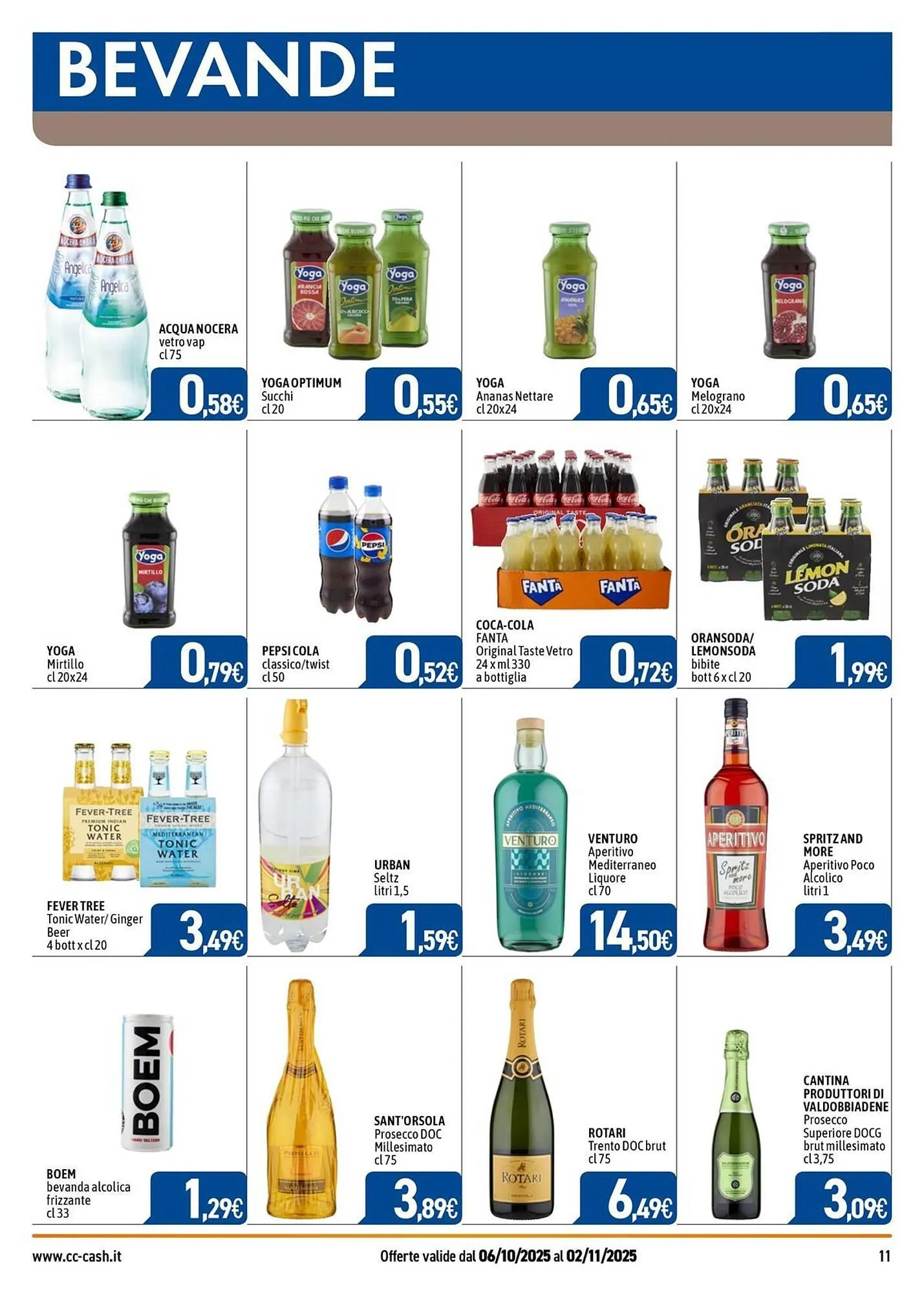 Volantino C+C Italmarket da 6 ottobre a 2 novembre di 2025 - Pagina del volantino 11