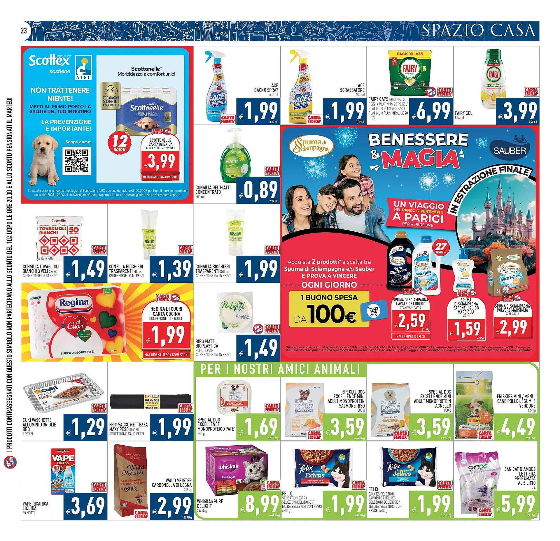 Volantino Pim Supermercati da 6 agosto a 17 agosto di 2025 - Pagina del volantino 23