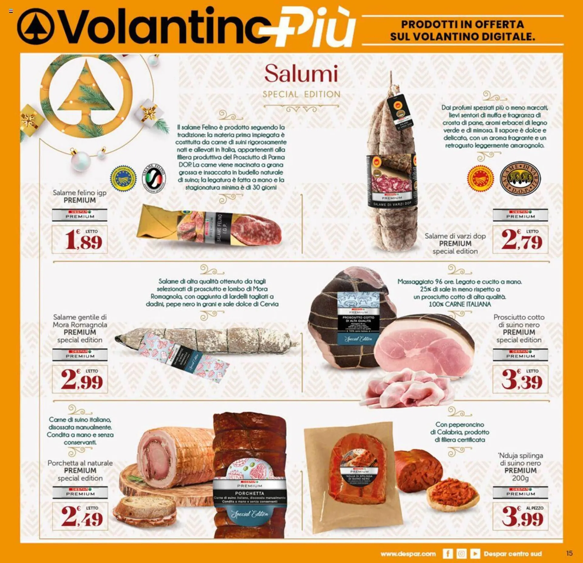 Volantino Despar da 4 dicembre a 13 dicembre di 2023 - Pagina del volantino 14