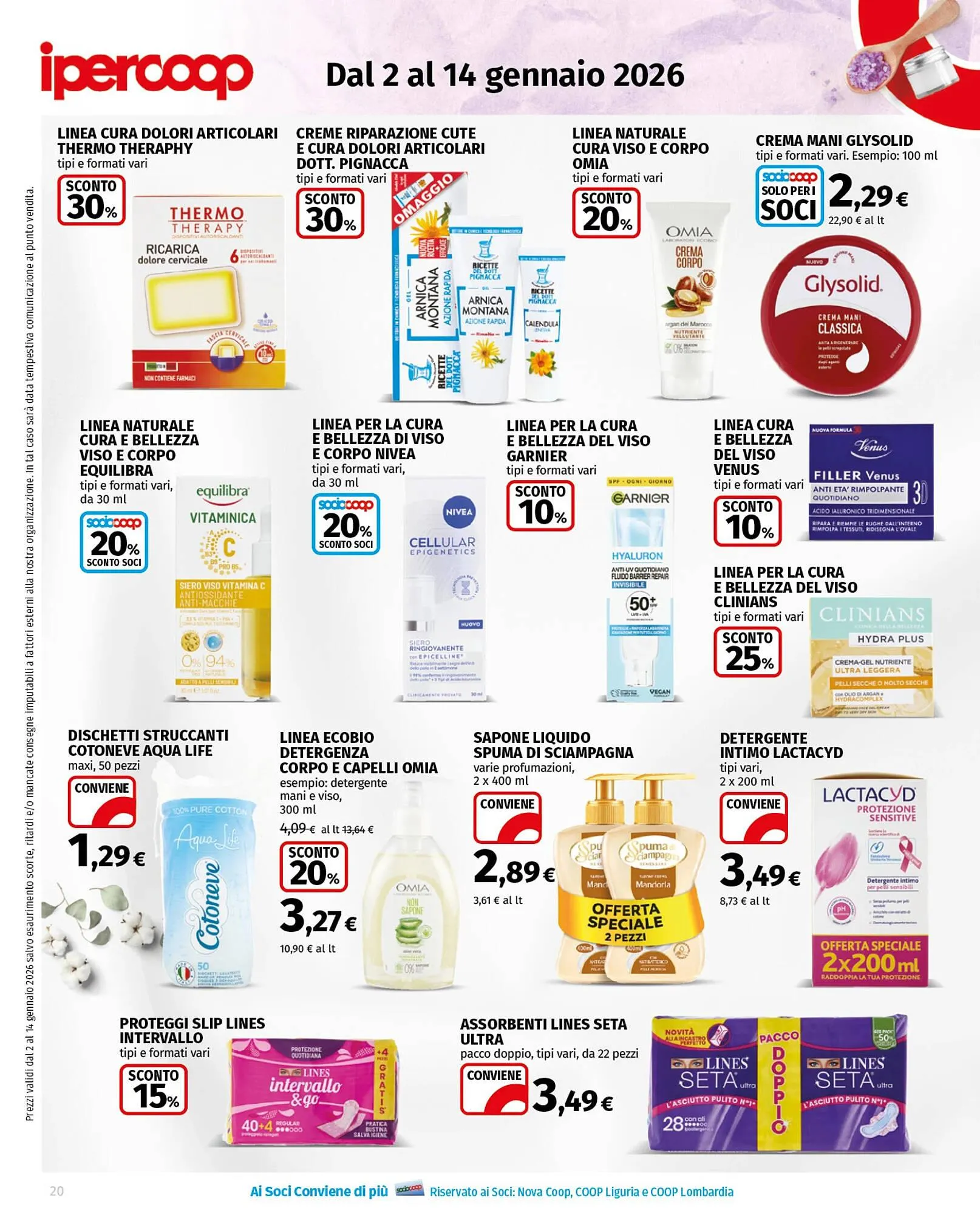 Volantino Ipercoop da 2 gennaio a 14 gennaio di 2026 - Pagina del volantino 20