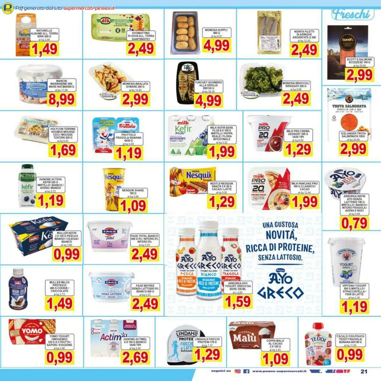 Pewex Volantino attuale da 28 ottobre a 11 novembre di 2025 - Pagina del volantino 21