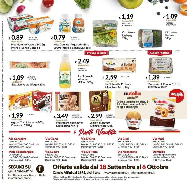 Convenienza d'autunno da 18 settembre a 6 ottobre di 2024 - Pagina del volantino 12