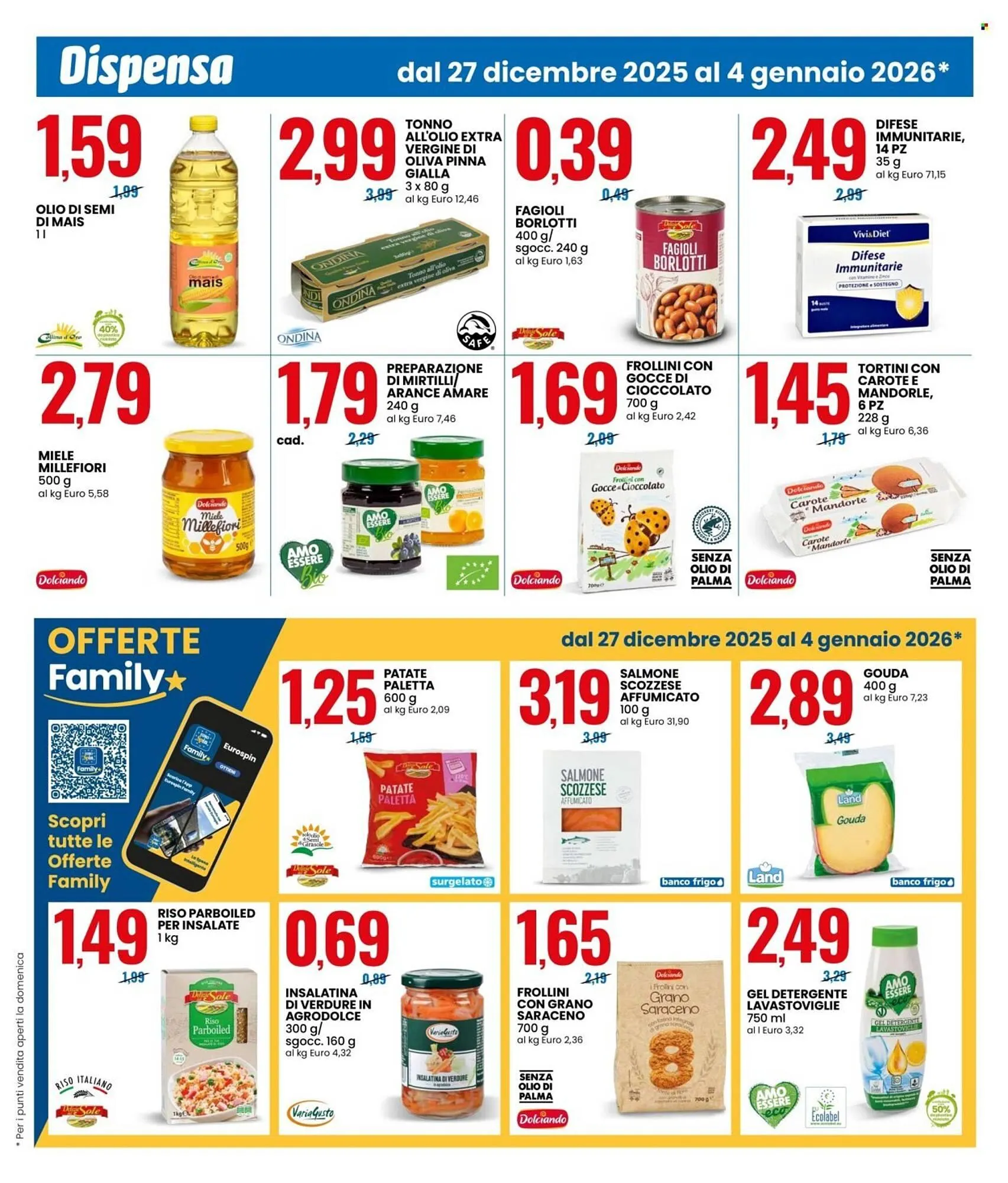 Volantino Eurospin da 27 dicembre a 4 gennaio di 2026 - Pagina del volantino 7