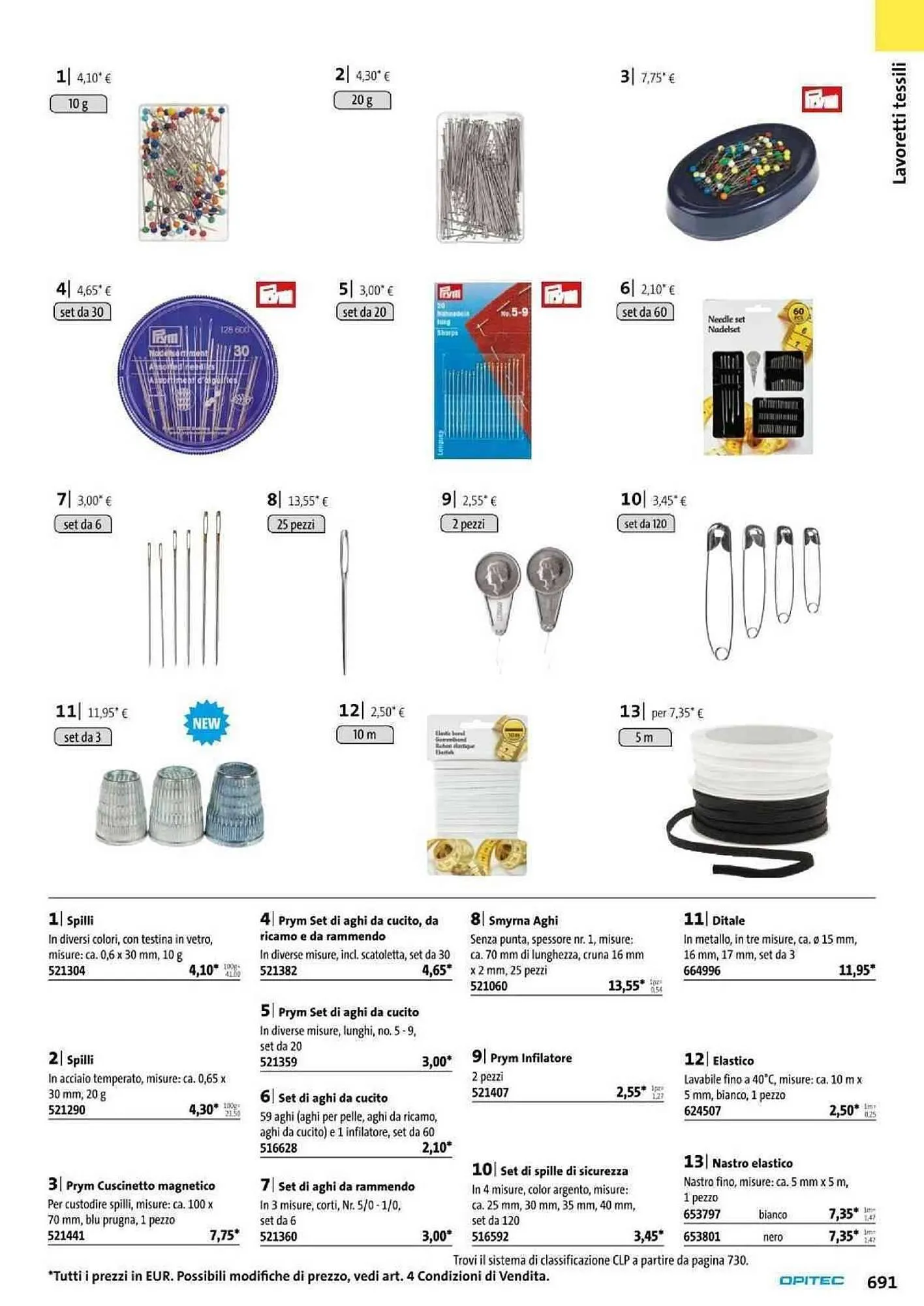 Volantino Opitec da 6 gennaio a 31 agosto di 2024 - Pagina del volantino 691