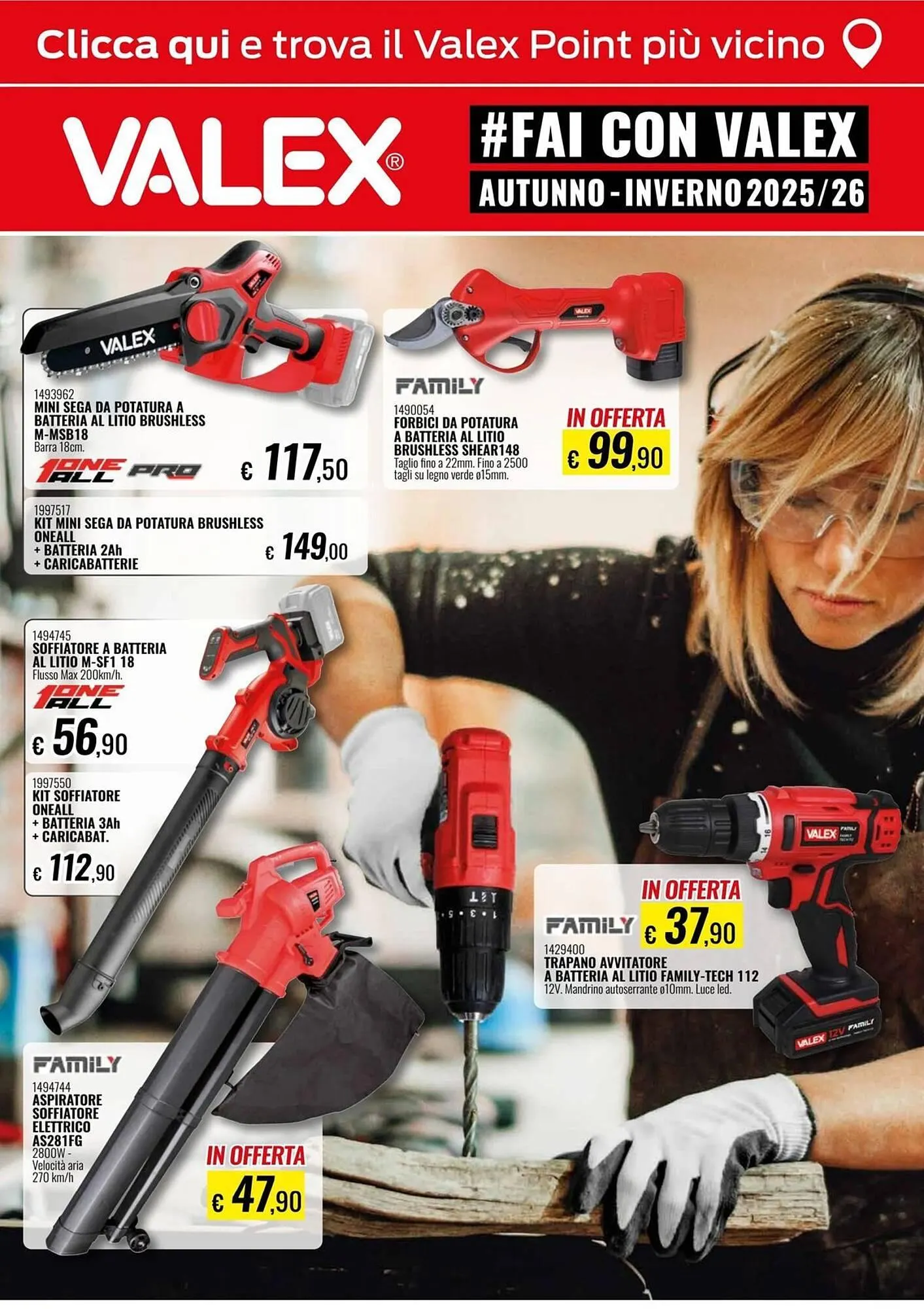 Volantino Valex da 13 gennaio a 22 marzo di 2026 - Pagina del volantino 1