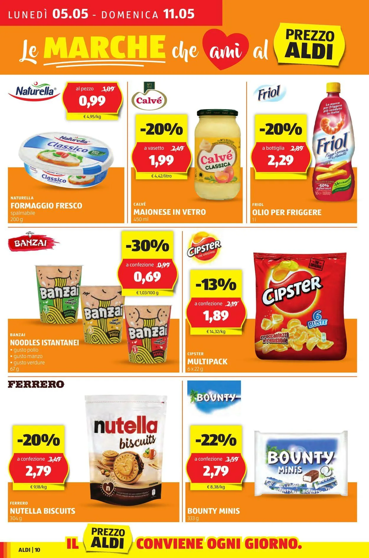 Aldi Volantino attuale da 5 maggio a 11 maggio di 2025 - Pagina del volantino 10
