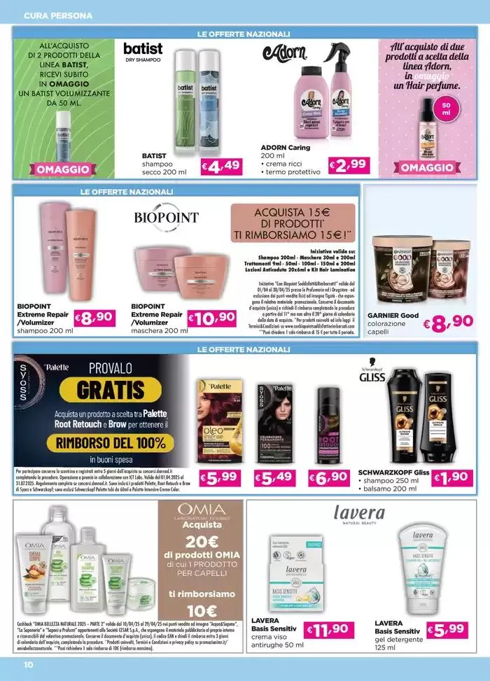 Da giovedi 10 a martedi 29 aprile 2025 da 11 aprile a 19 aprile di 2025 - Pagina del volantino 10