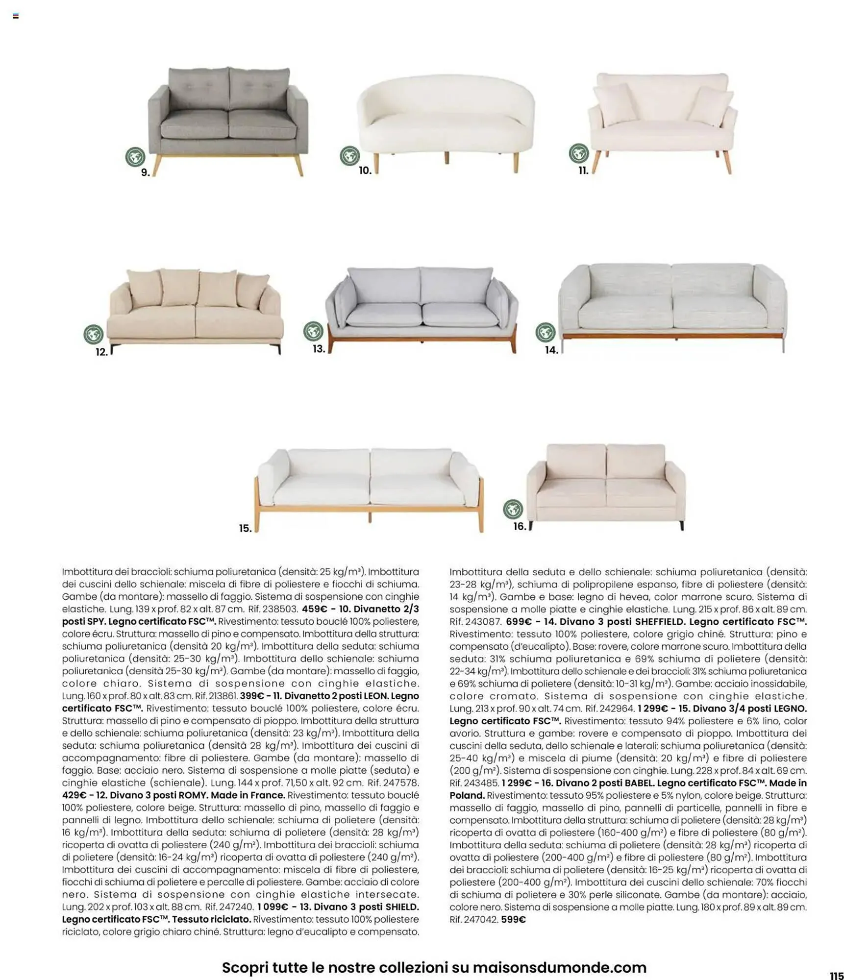 Volantino Maisons du Monde da 27 agosto a 28 febbraio di 2026 - Pagina del volantino 115