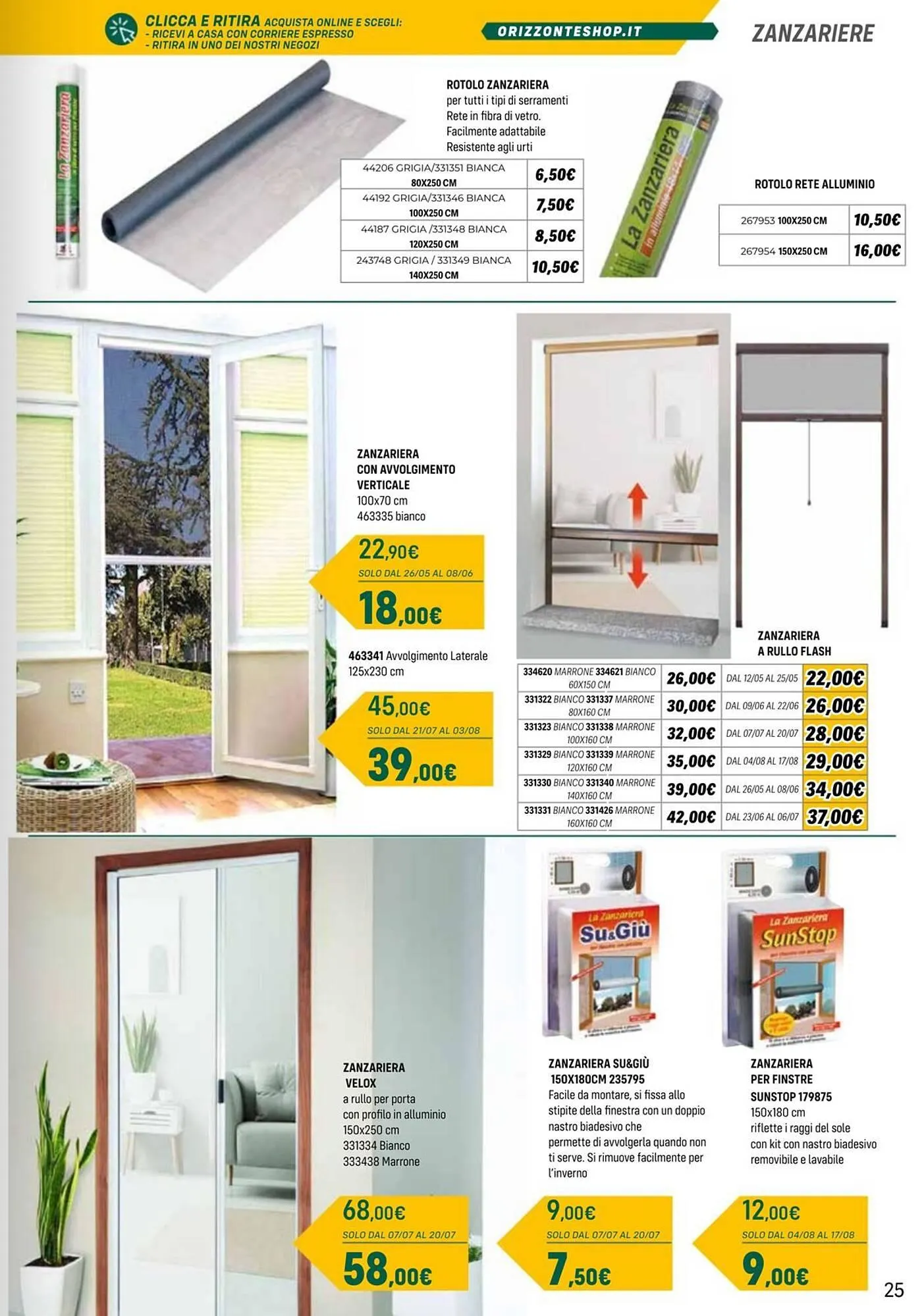 Volantino Orizzonte da 25 aprile a 12 ottobre di 2025 - Pagina del volantino 25