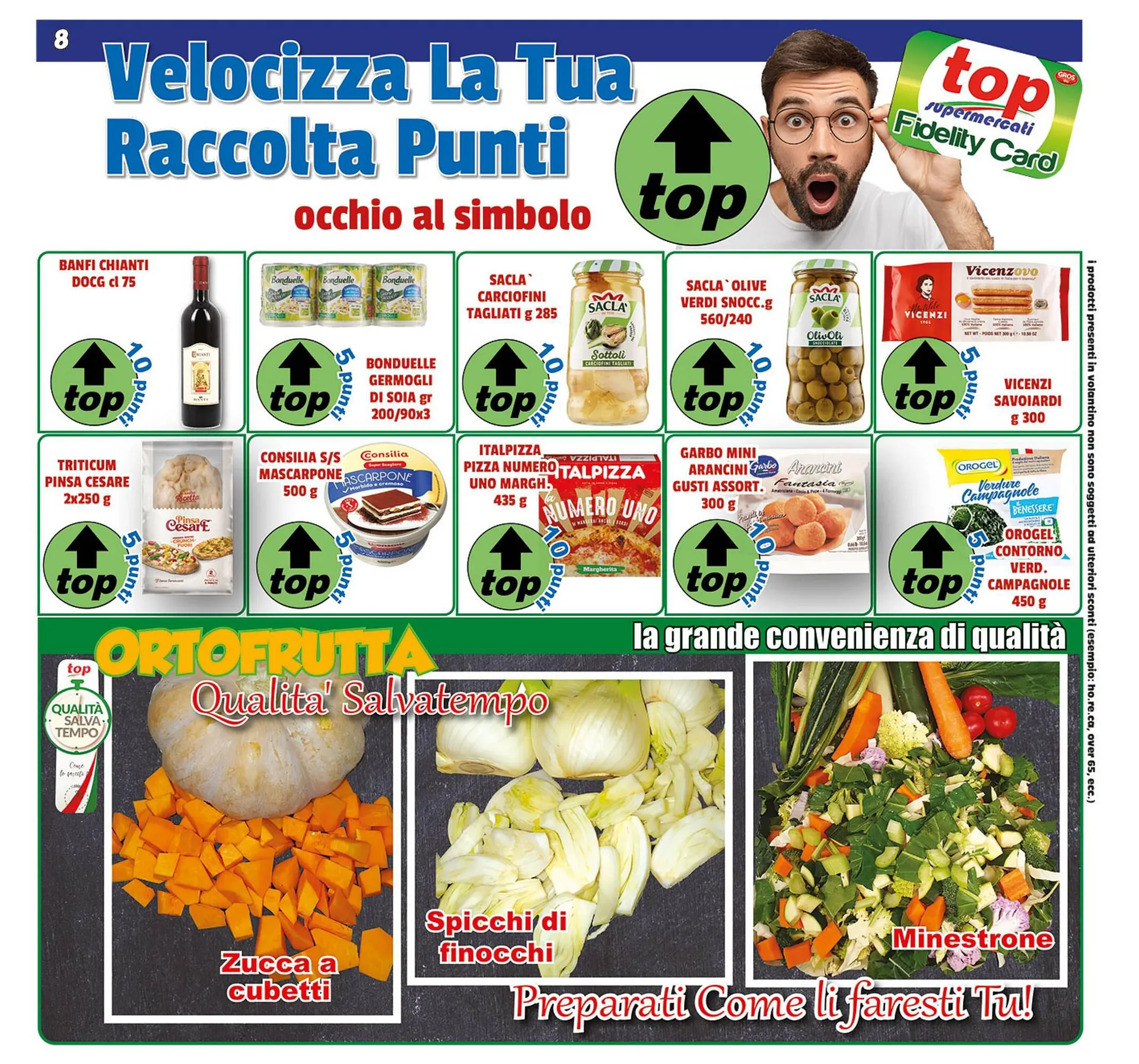 Volantino Top Supermercati da 15 novembre a 23 novembre di 2023 - Pagina del volantino 8