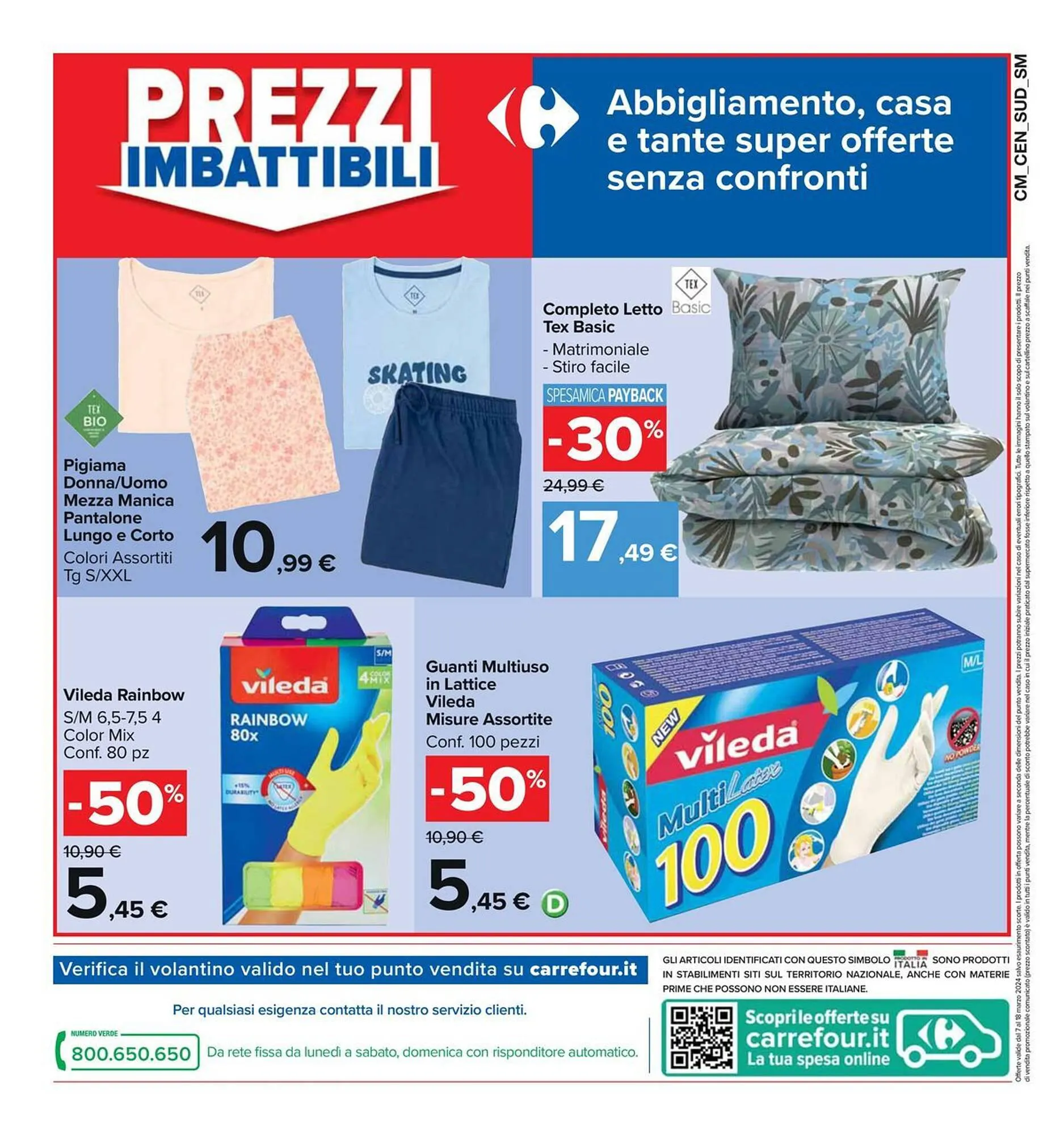 Volantino Carrefour Market da 7 marzo a 18 marzo di 2024 - Pagina del volantino 32