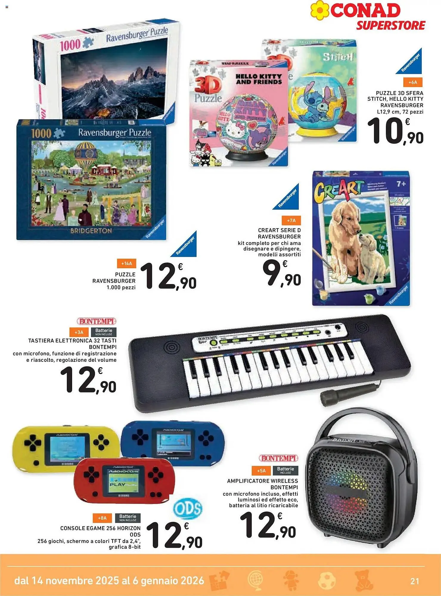 Volantino Conad da 14 novembre a 6 gennaio di 2026 - Pagina del volantino 21