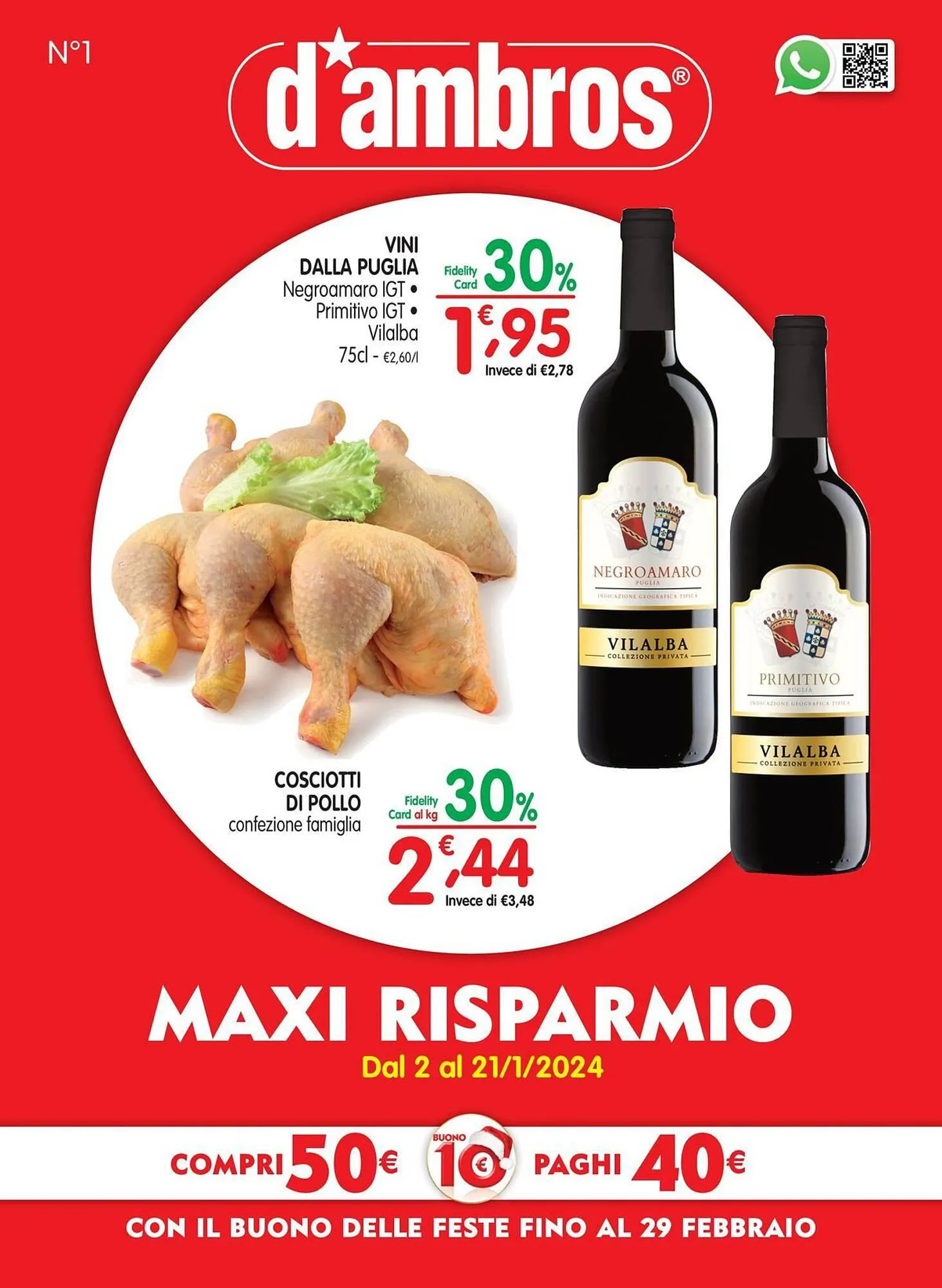 Volantino D'Ambros da 3 gennaio a 21 gennaio di 2024 - Pagina del volantino 