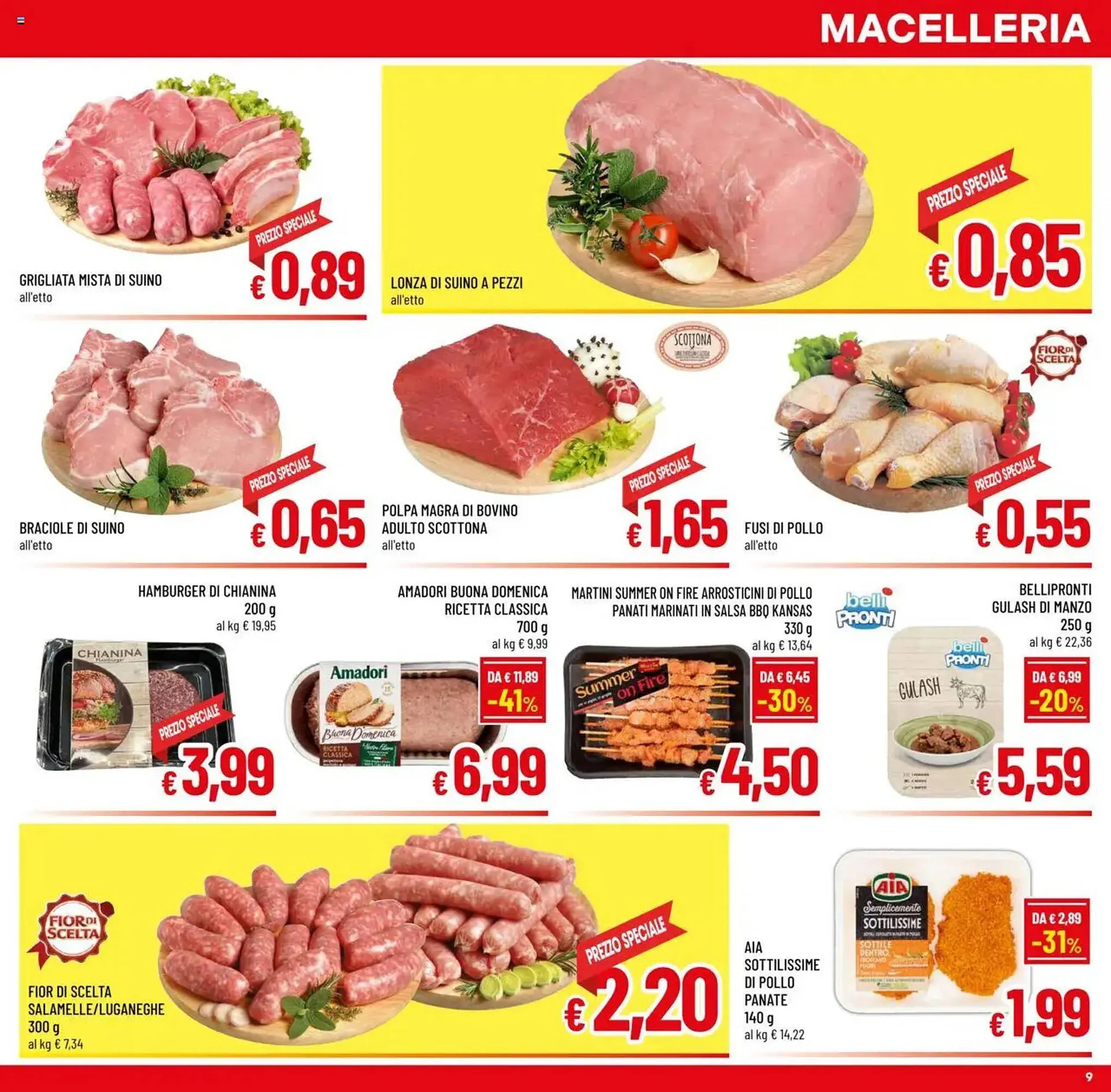 Volantino A&O da 3 settembre a 13 settembre di 2025 - Pagina del volantino 9