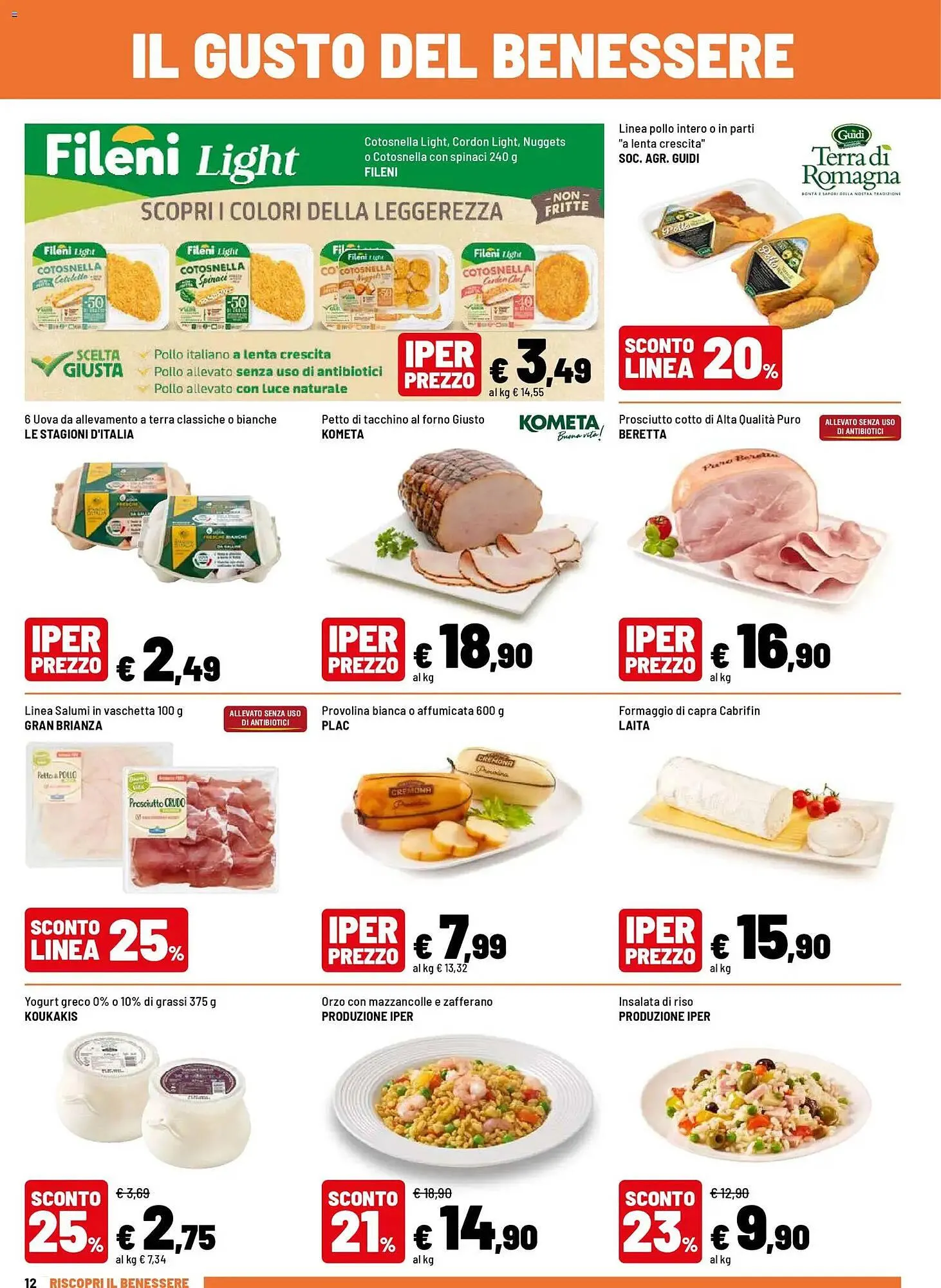 Volantino Iper La Grande da 16 aprile a 26 aprile di 2026 - Pagina del volantino 12