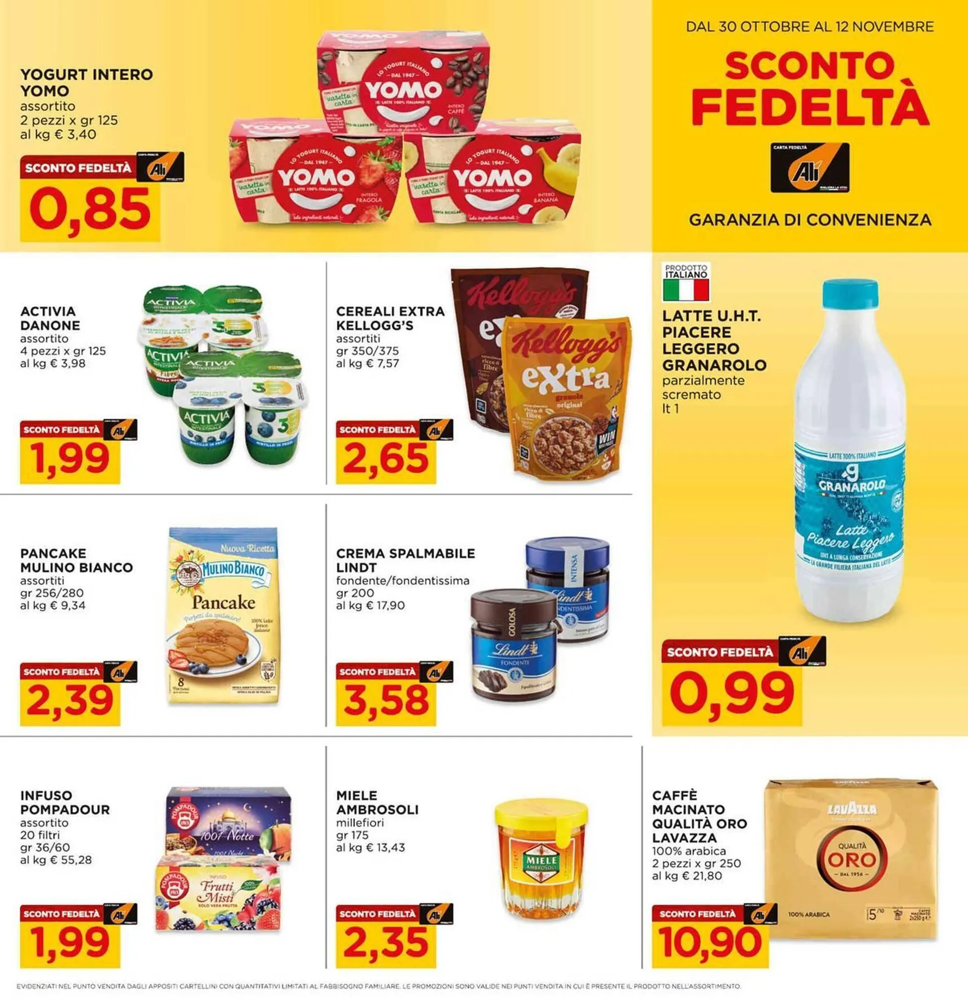 Volantino Alì Supermercati da 30 ottobre a 12 novembre di 2025 - Pagina del volantino 11