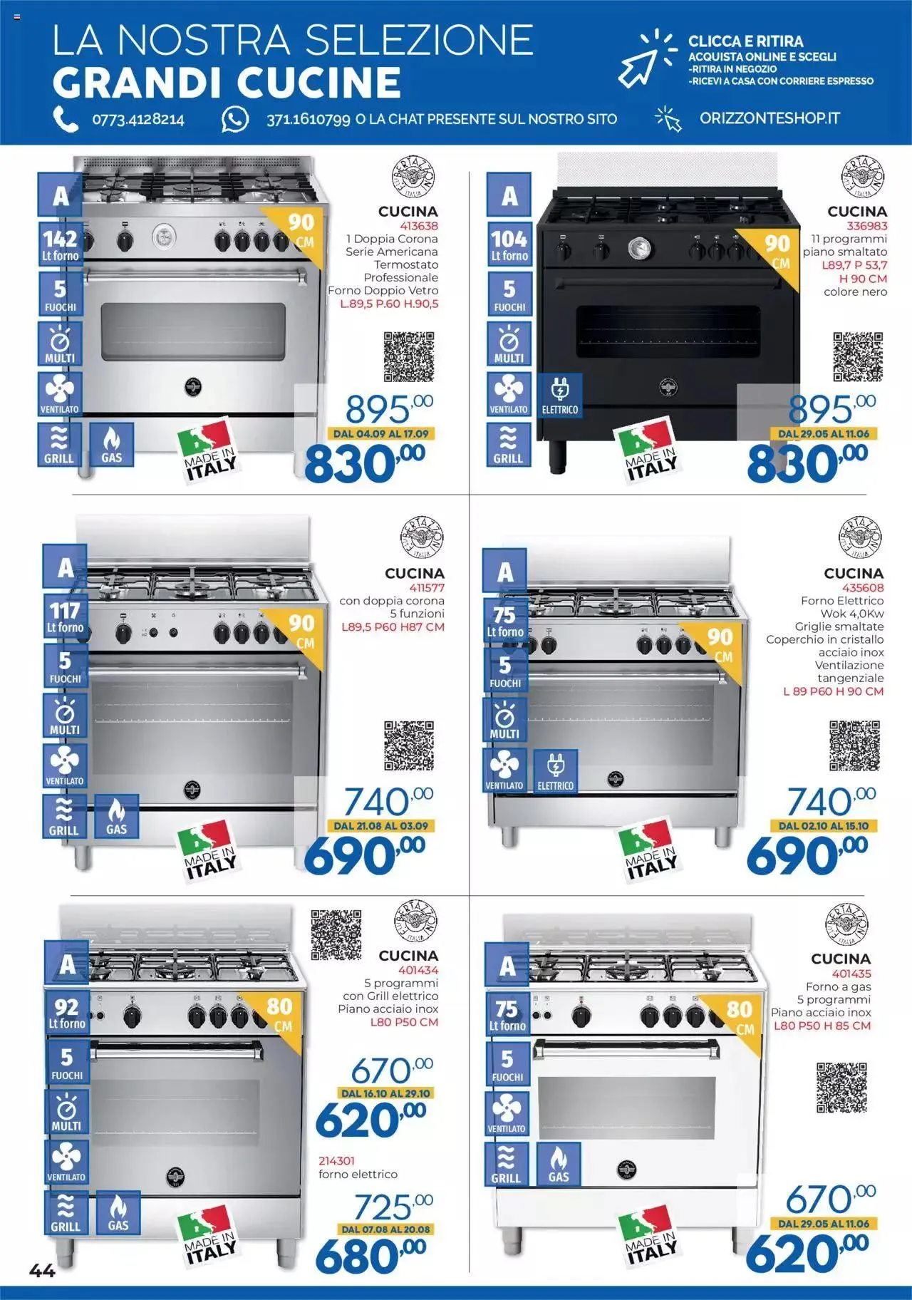 Orizzonte - Catalogo Elettro 2023 da 1 giugno a 31 dicembre di 2023 - Pagina del volantino 44
