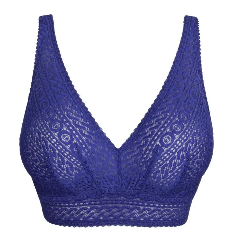 PD-0163386LAZ Bralette a Triangolo Montara senza ferretto - Blu Lazaurite