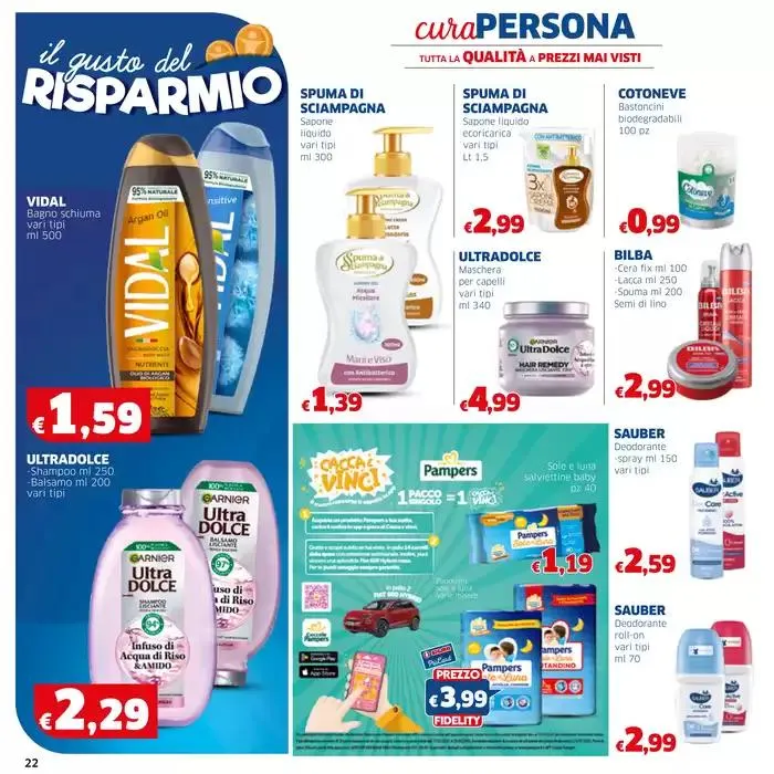 Il gusto del risparmio da 8 maggio a 21 maggio di 2025 - Pagina del volantino 22