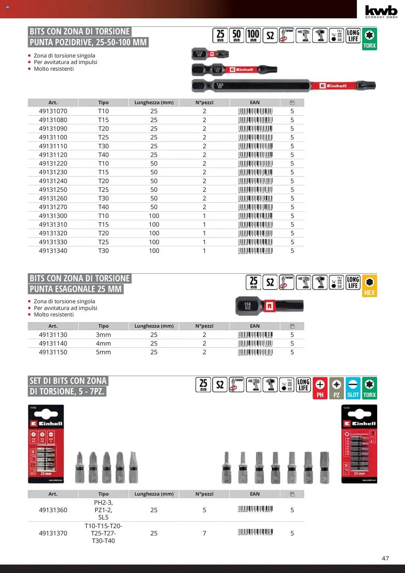 Volantino Einhell da 6 febbraio a 6 febbraio di 2026 - Pagina del volantino 49