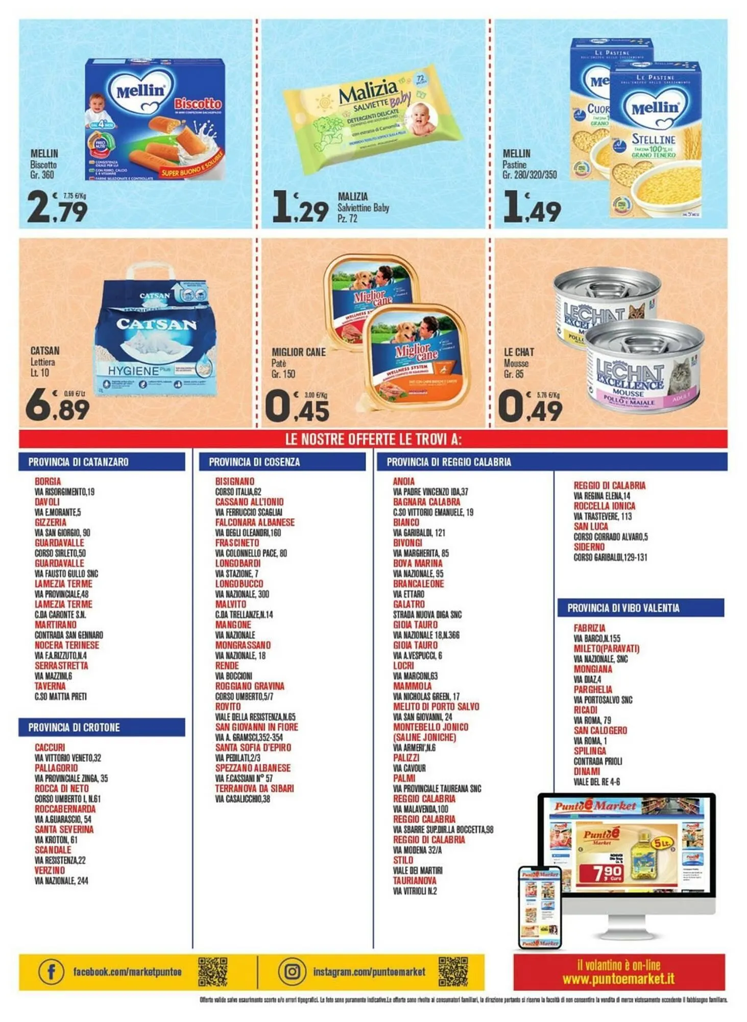 Volantino Punto é market da 22 dicembre a 4 gennaio di 2026 - Pagina del volantino 12