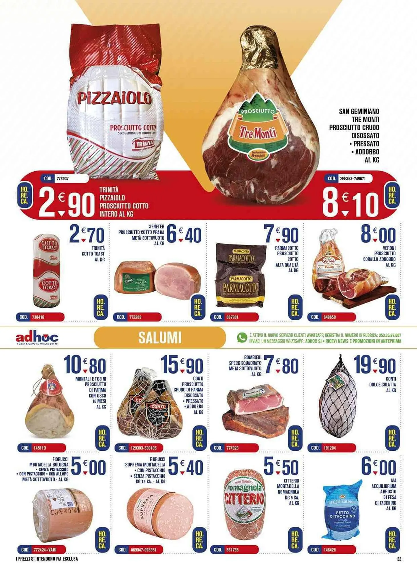 Volantino Adhoc da 27 dicembre a 7 gennaio di 2024 - Pagina del volantino 22