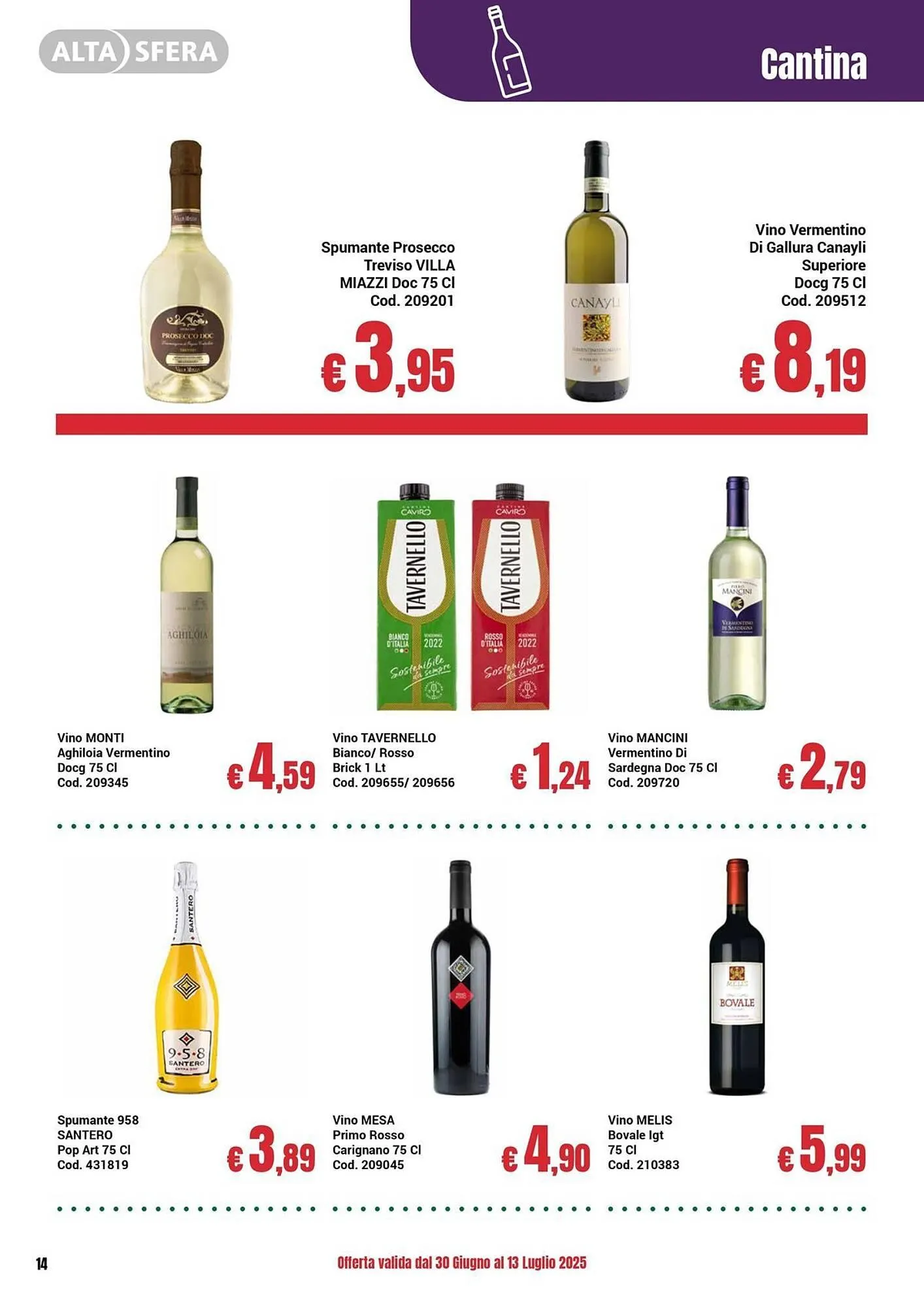 Volantino Centro Cash da 30 giugno a 13 luglio di 2025 - Pagina del volantino 14