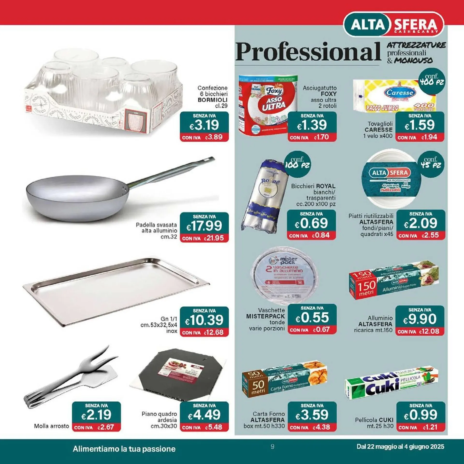 Volantino Altasfera da 28 maggio a 4 giugno di 2025 - Pagina del volantino 9