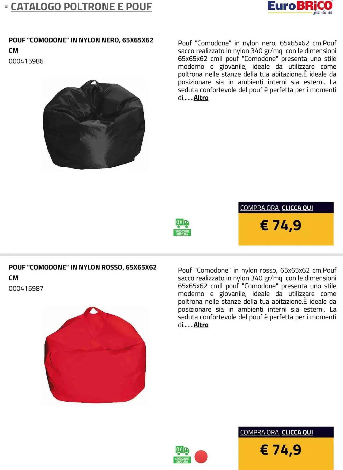 Volantino Eurobrico da 23 luglio a 31 dicembre di 2025 - Pagina del volantino 39