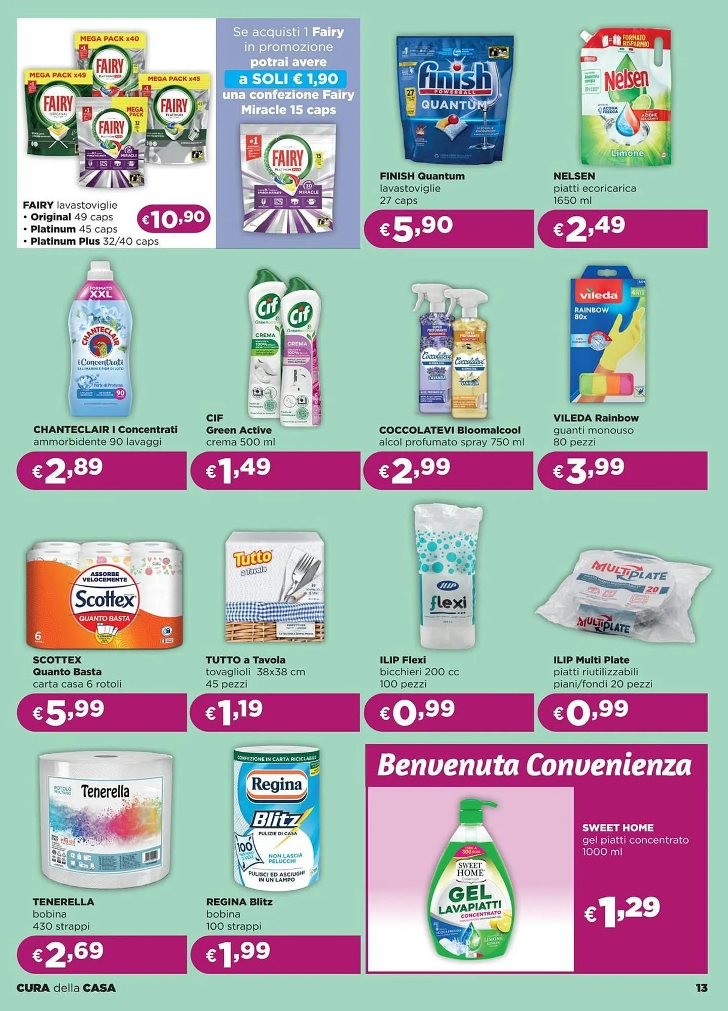 volantino La Saponeria da 4 settembre a 23 settembre di 2025 - Pagina del volantino 13