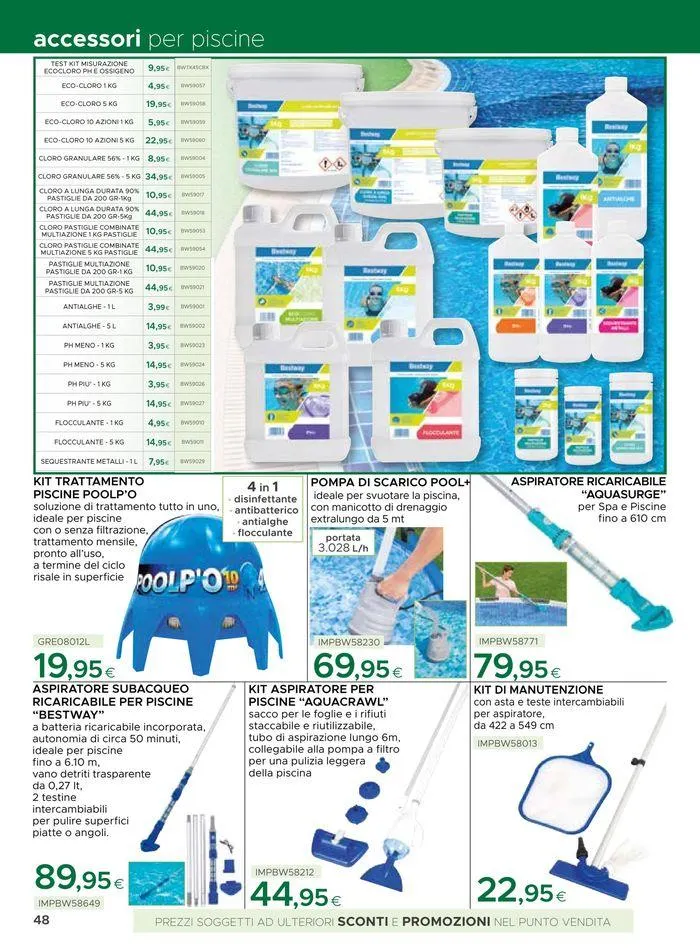 Catalogo giardino 2024 da 19 giugno a 31 agosto di 2024 - Pagina del volantino 48