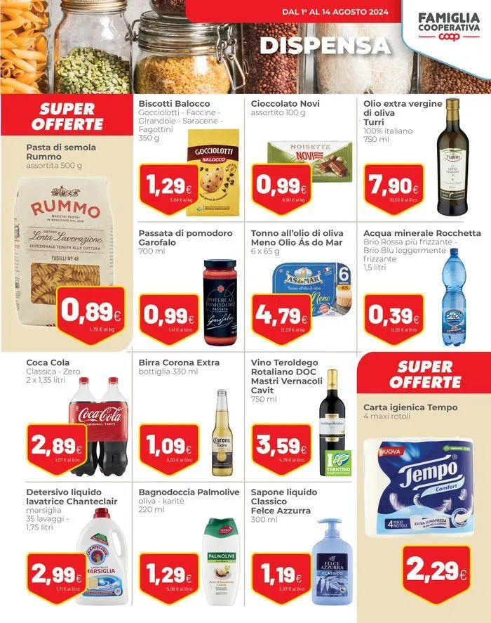 Super Offerte da 1 agosto a 14 agosto di 2024 - Pagina del volantino 3