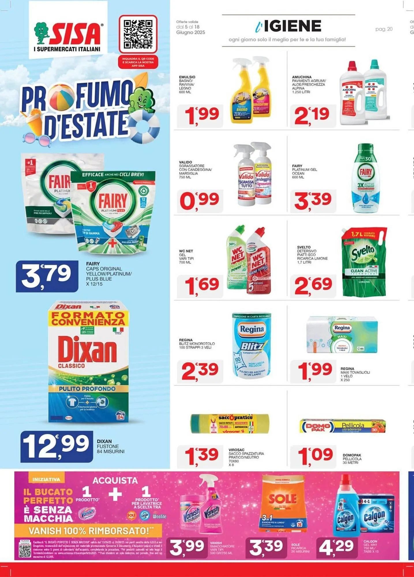 Volantino Sisa da 5 giugno a 18 giugno di 2025 - Pagina del volantino 20