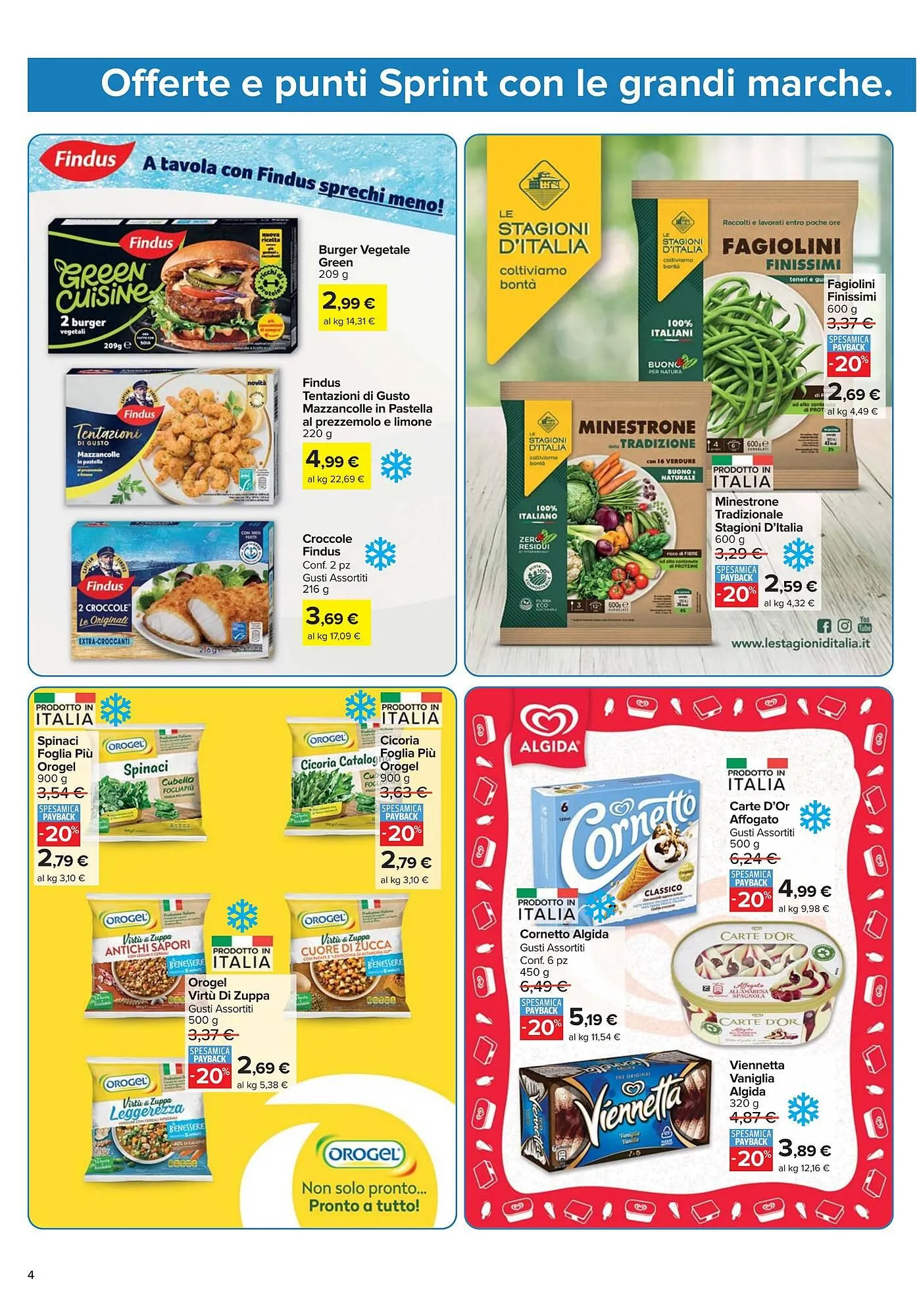 Volantino Carrefour Market da 4 novembre a 16 novembre di 2025 - Pagina del volantino 4