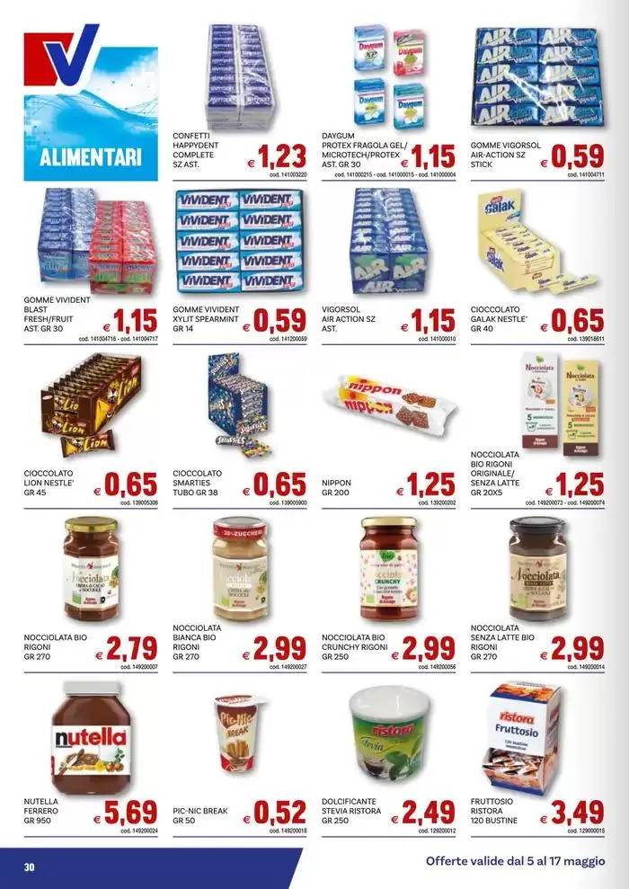 Guida alle offerte da 5 maggio a 17 maggio di 2025 - Pagina del volantino 30