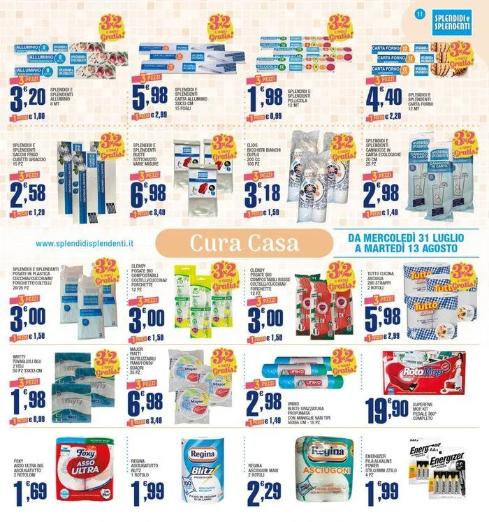3x2 da 31 luglio a 13 agosto di 2024 - Pagina del volantino 11