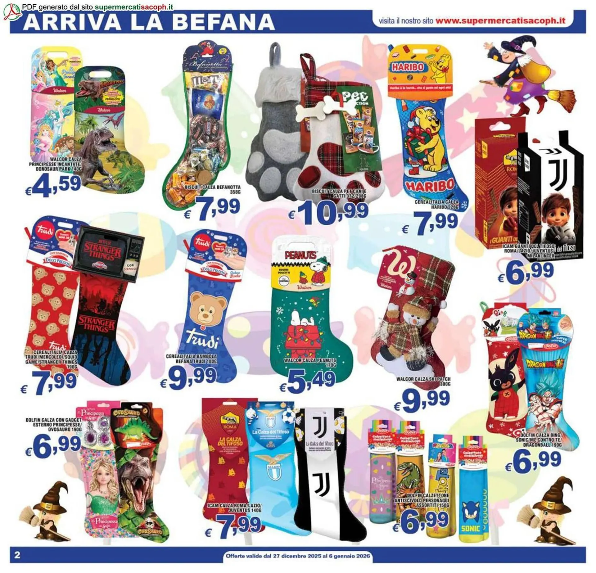 Volantino Sacoph da 27 dicembre a 6 gennaio di 2026 - Pagina del volantino 2