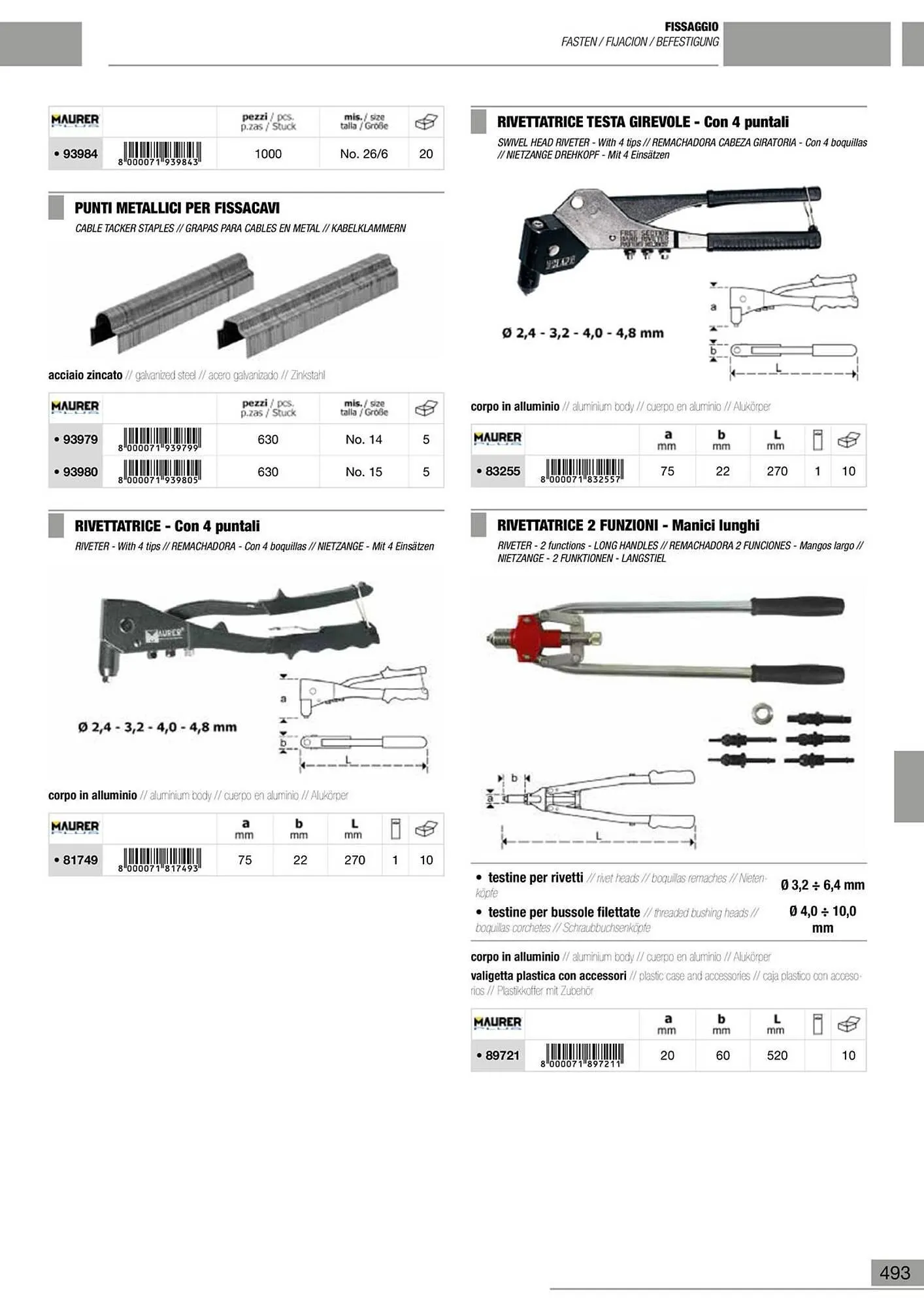Volantino Maurer da 10 gennaio a 30 giugno di 2024 - Pagina del volantino 494