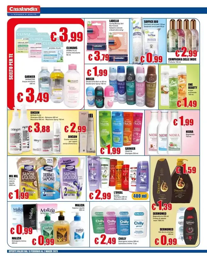 Prezzi bassi con amore... da 13 febbraio a 2 marzo di 2025 - Pagina del volantino 4